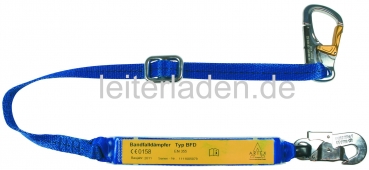 Verbindungsmittel Gurtband Typ GB 27 mit Bandfalldämpfer verstellbar Art. 11199