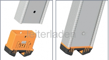 Layher Combigrip - Leiternfuß für 64 mm Holm 1 Paar (2 Stck.) Artikel 6492.810