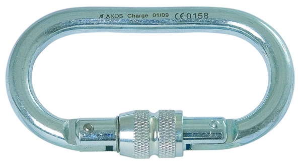 Artex-Stahl-Oval-Schraubkarabiner-TypAXOS-Artikel-4051