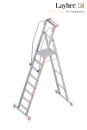 Layher Topic Alu-Plattformleiter Typ 1074.008